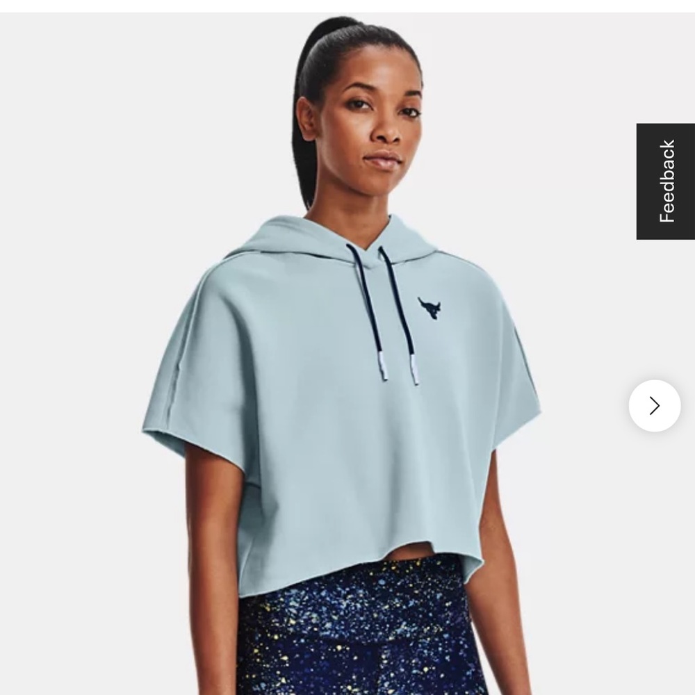 Rock Collection Crop Hooded Top